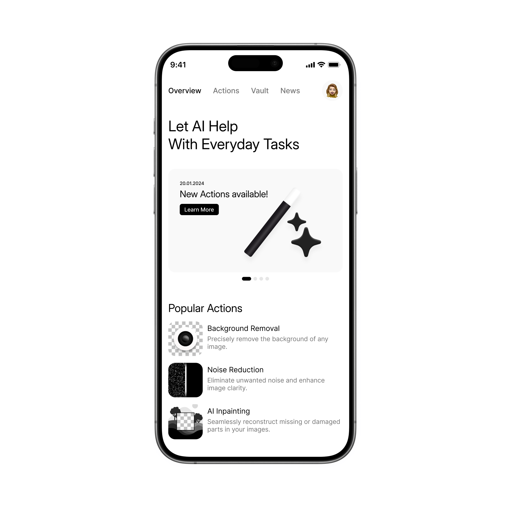 AI Tasks App Concept (1)