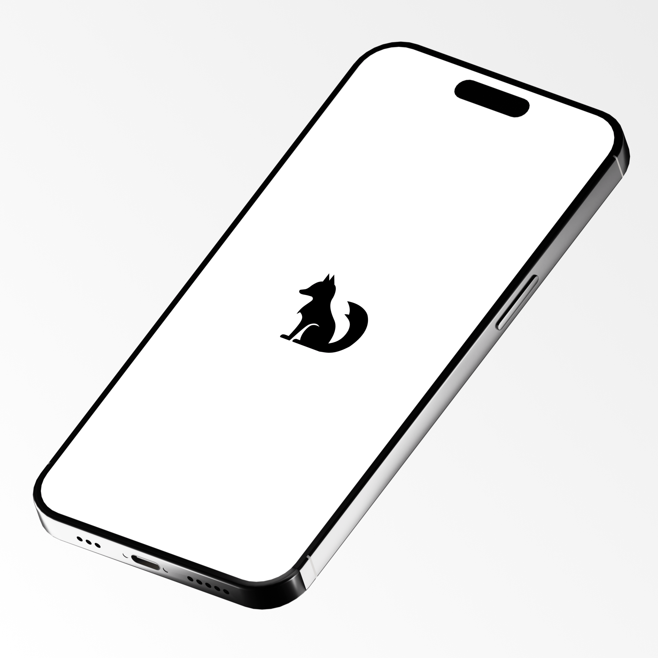 iPhone Mockup (White)