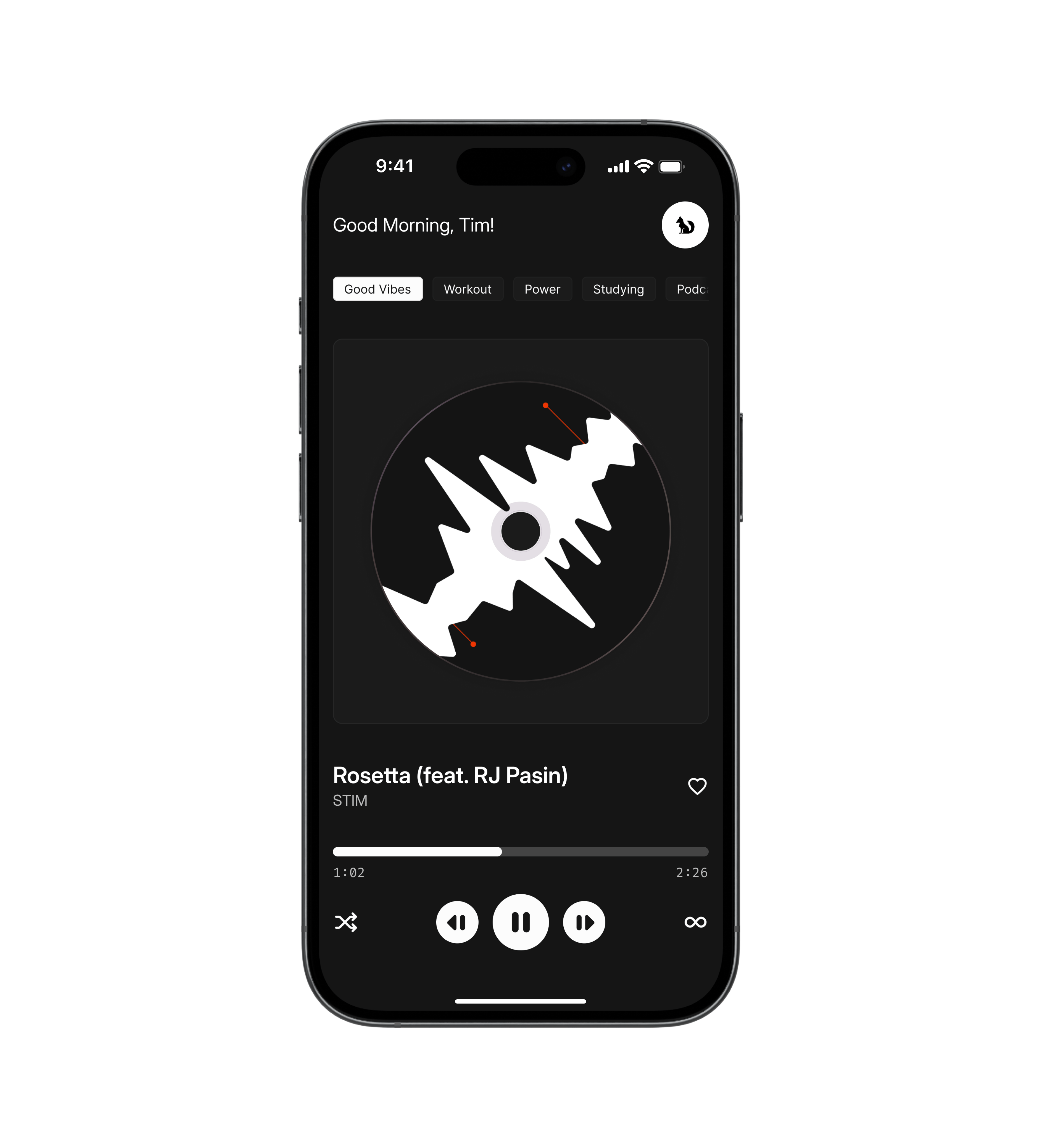 Music App — Design Practice